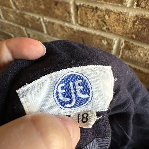 VTG EJE Dark Navy Blue Blazer - Picture 7 of 12